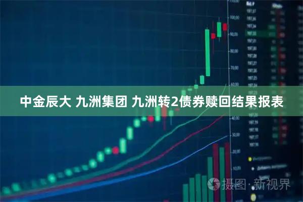 中金辰大 九洲集团 九洲转2债券赎回结果报表